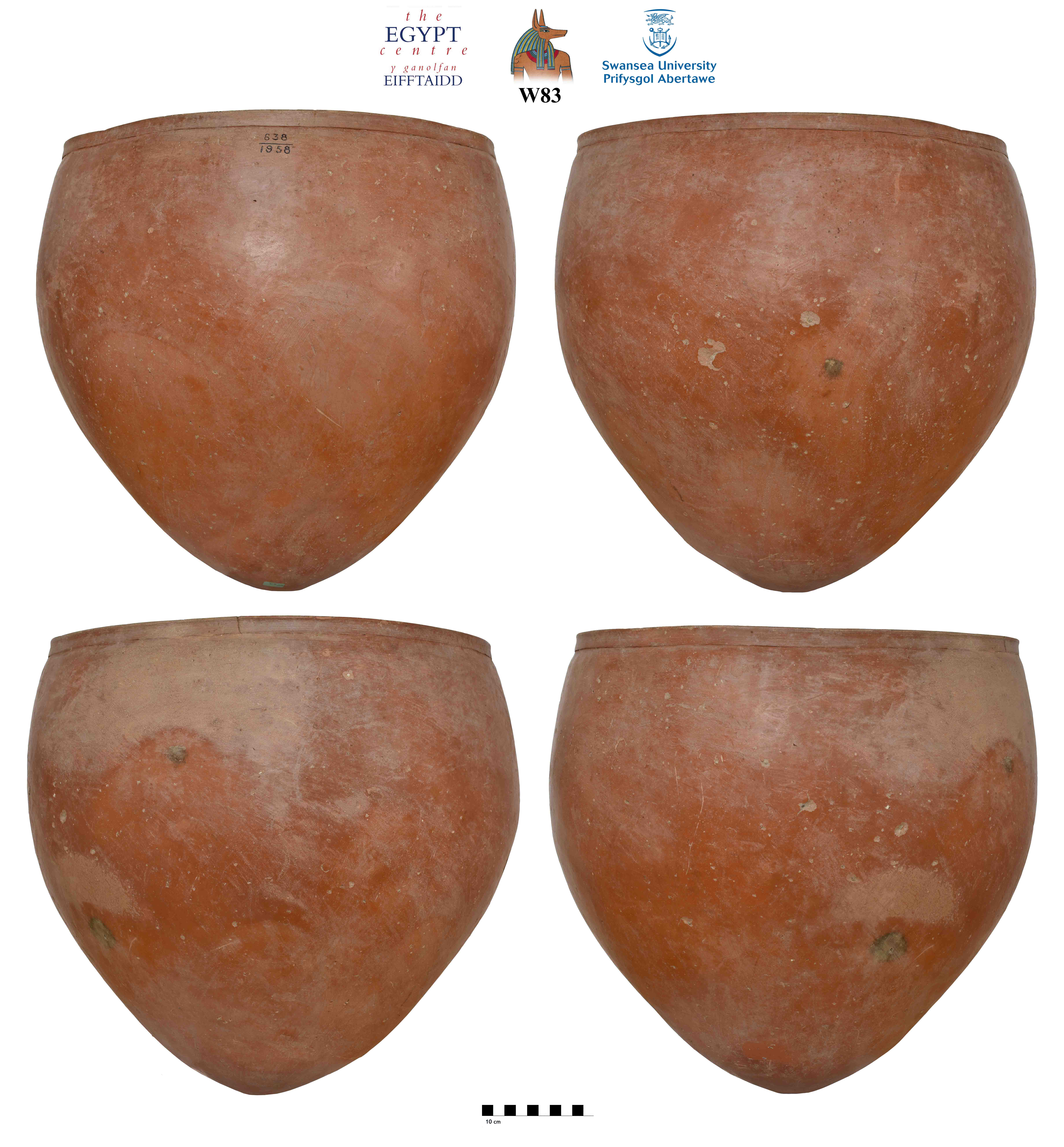 Image for: Pottery vessel used as a coffin 
